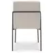 Danny Ivory Upholstered Dining Chair Set of 2