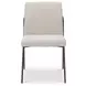 Danny Ivory Upholstered Dining Chair Set of 2