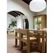 Elise Ochre Performance Fabric Upholstered Dining Chair
