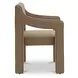Elise Ochre Performance Fabric Upholstered Dining Chair