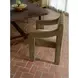 Elise Cedar Green Performance Fabric Upholstered Dining Chair