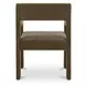 Elise Cedar Green Performance Fabric Upholstered Dining Chair