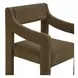 Elise Cedar Green Performance Fabric Upholstered Dining Chair