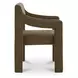 Elise Cedar Green Performance Fabric Upholstered Dining Chair