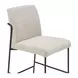 Danny Ivory Upholstered Counter Height Stool