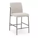Danny Ivory Upholstered Counter Height Stool