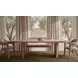 Martens Camel Upholstered Dining Bench