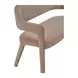 Martens Camel Upholstered Dining Bench