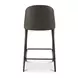 Burton Gray Upholstered Counter Height Stool