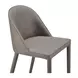 Burton Gray Upholstered Counter Height Stool