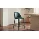 Burton Dark Teal Upholstered Counter Height Stool