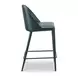 Burton Dark Teal Upholstered Counter Height Stool