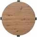 Darcie Brown Round Cocktail Table