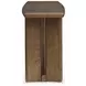 Phoebe Sienna Brown Rectangular Sofa Table