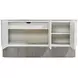 Monolith Ivory 3 Door Buffet with 1 Drawer and 3 Shelves