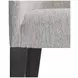 Prado Gray Upholstered Arm Chair Set Of 2