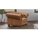 Haworth Saddle Brown Top Grain Leather Chair