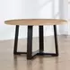 Magnolia Black Round Dining Room Set