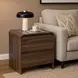 Mara Walnut Rectangular End Table