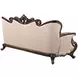 Constantine Beige Living Room Set with Nailhead Trim