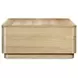 Round Off Natural Oak Rectangular Coffee Table