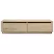 Round Off Natural Oak Rectangular Coffee Table