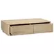 Round Off Natural Oak Rectangular Coffee Table