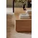 Round Off Natural Oak Rectangular Coffee Table