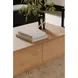 Round Off Natural Oak Rectangular Coffee Table