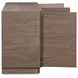 Round Off Walnut 4 Door Sideboard