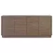 Round Off Walnut 4 Door Sideboard