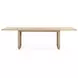 Round Off Natural Oak 104" Rectangular Dining Table