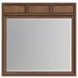 Harbor Warm Walnut Square Dresser Mirror