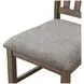 Harrisburg Gray Upholstered Dining Chair Set of 2