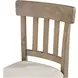 Napa Brown 24" Slat Back Counter Height Stool Set of 2