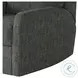 Mimi Berber Indigo Wall Hugger Power Headrest Recliner with SoCozi Massage