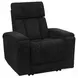 Phoenix Cabot Ebony Zero Gravity Power Recliner with LED and USB Charging
