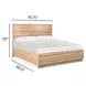 Brentwood Heights Provincial Brown King Panel Bed