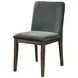 Kody Forest Green Upholstered Dining Chair Set of 2