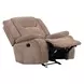 Bruno Plush Tobacco Reclining Living Room Set