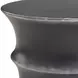 Maya Black And Silver Highlights Outdoor Round Accent Table