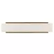 Melange Rich Golden Brown and White Rectangular Marble Top Mulholland Console Table
