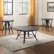 Portland Gray Round End Table