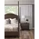 Oakridge Medley Piano Brown California King Poster Bed