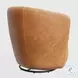 Sienna Vintage Caramel Leather Swivel Club Chair