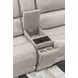 Easton Steamboat Quartz Leather 7 Piece Modular Zero Gravity Power Reclining Sectional with USB Charging
