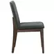 Kody Forest Green Upholstered Dining Chair Set of 2