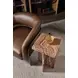 Melange Rich Golden Brown Romano Etagere with LED