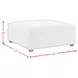 Frida Beige Upholstered Outdoor Square Modular Ottoman