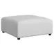 Frida Beige Upholstered Outdoor Square Modular Ottoman